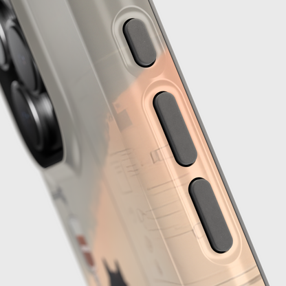 Powered by Cats and Coffee Design iPhone Case