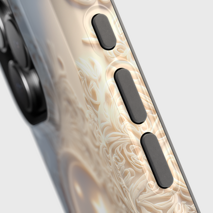 Moonlit Blossom Design iPhone Case