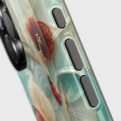 Ladybug Garden Design iPhone Case
