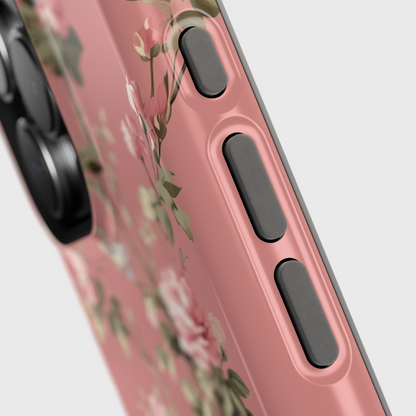 Blush Garden Design iPhone Case
