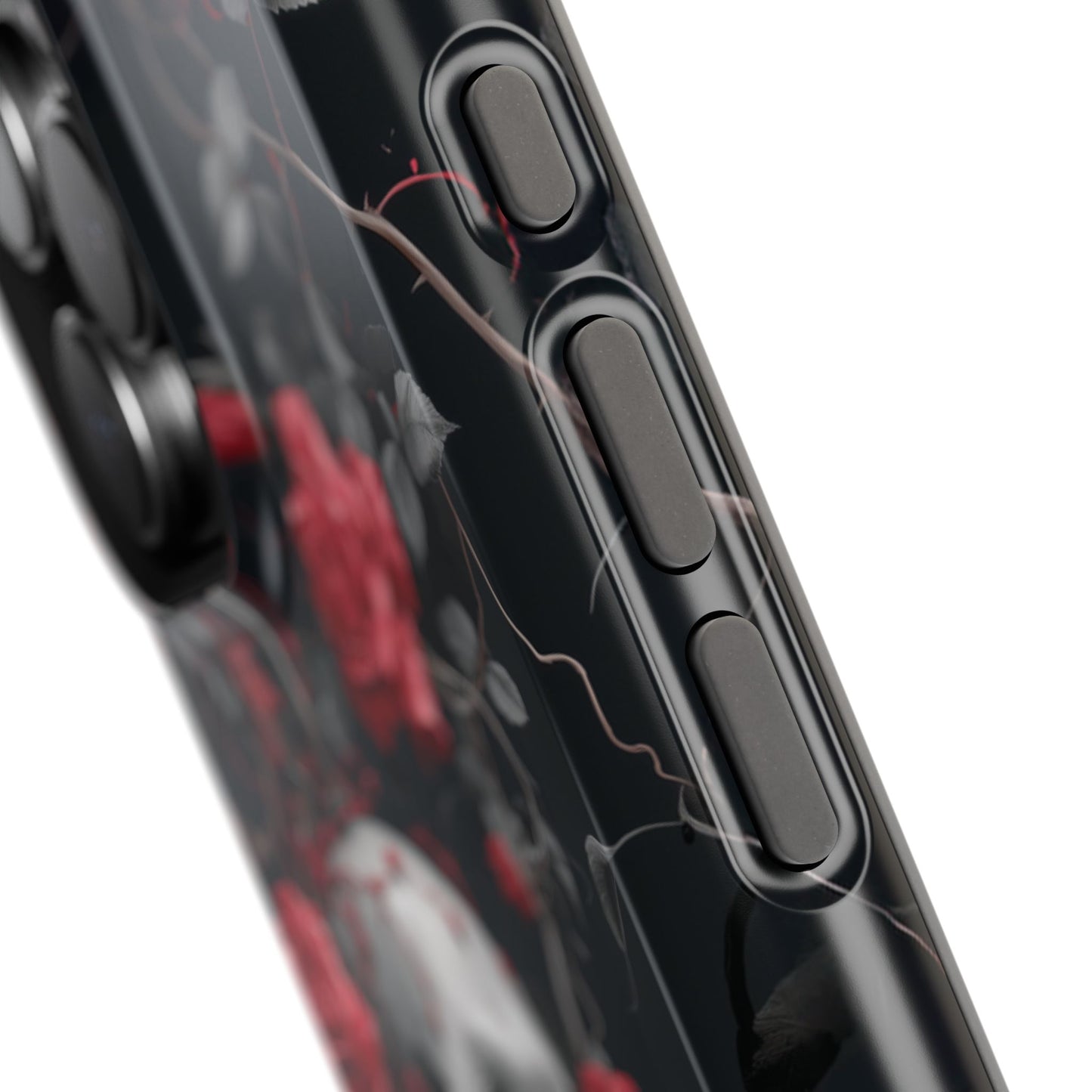 Dark Romance Design iPhone Case