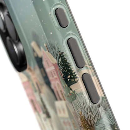 Christmas Village Design iPhone Case