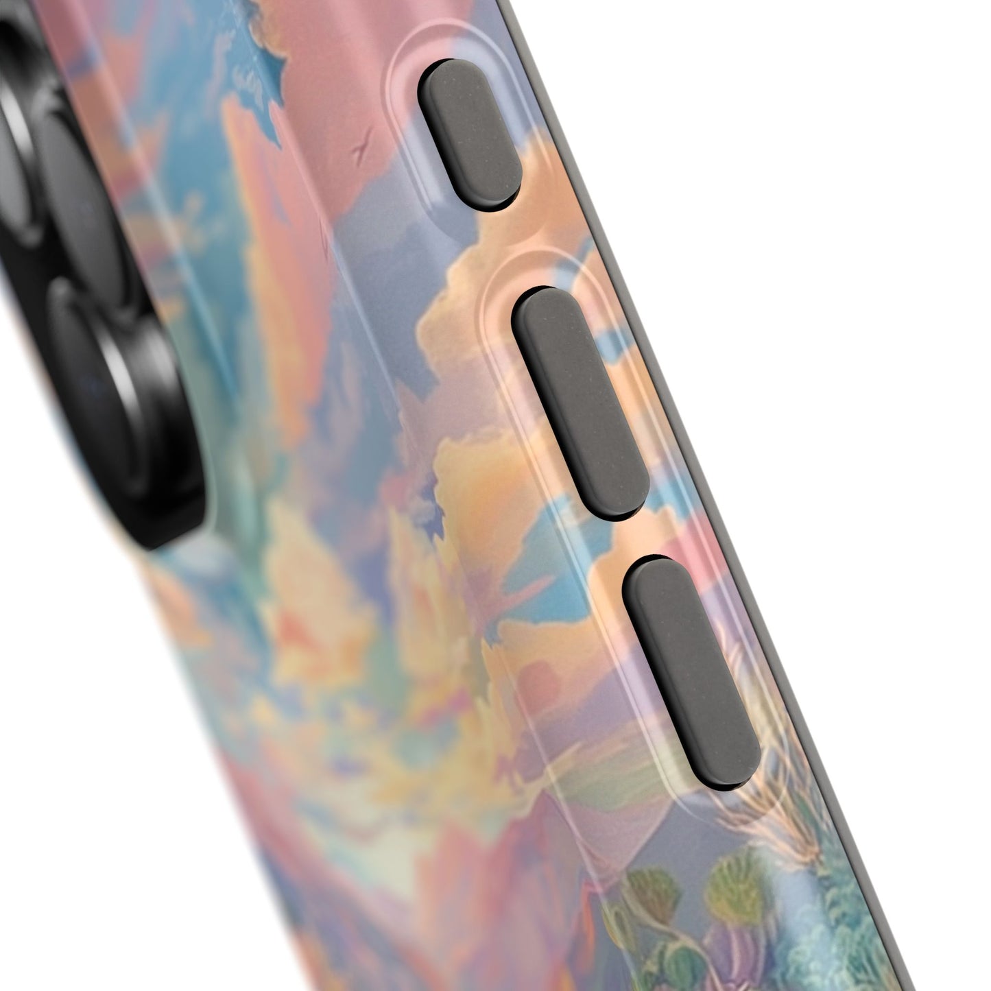 Coral Horizon Design iPhone Case