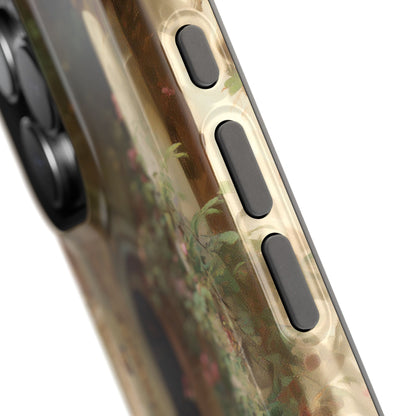 The Royal Golden Guardian Design iPhone Case