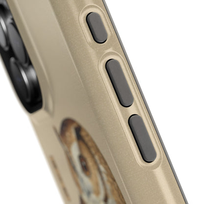 The Classic Scholar – Vintage Owl Design iPhone Case