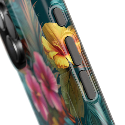 The Moody Oasis – Dark Tropical Design iPhone Case