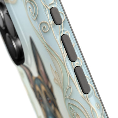 The Elegant Filigree – Custom Pet Portrait iPhone Case