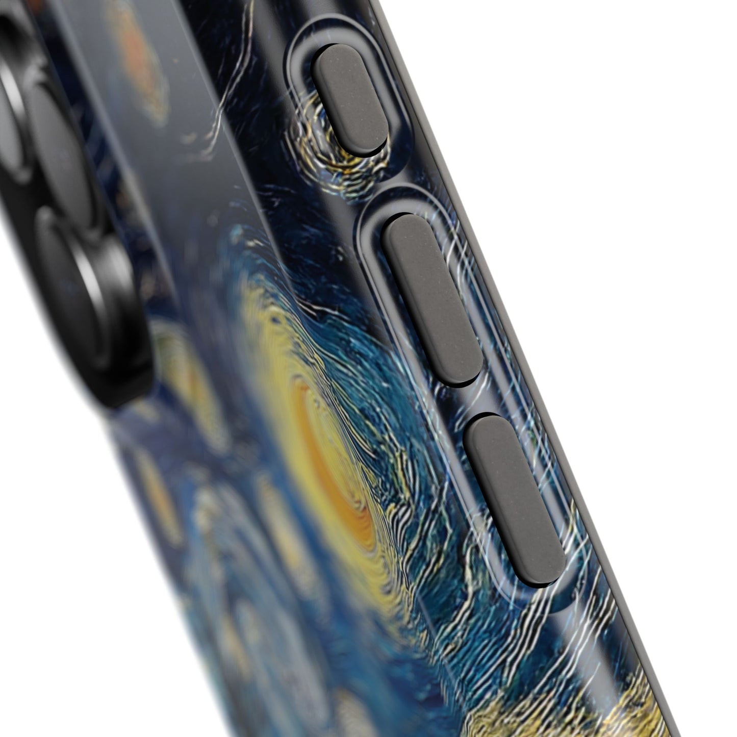 The Starry Night Stargazer – Custom Impressionist Pet iPhone Case