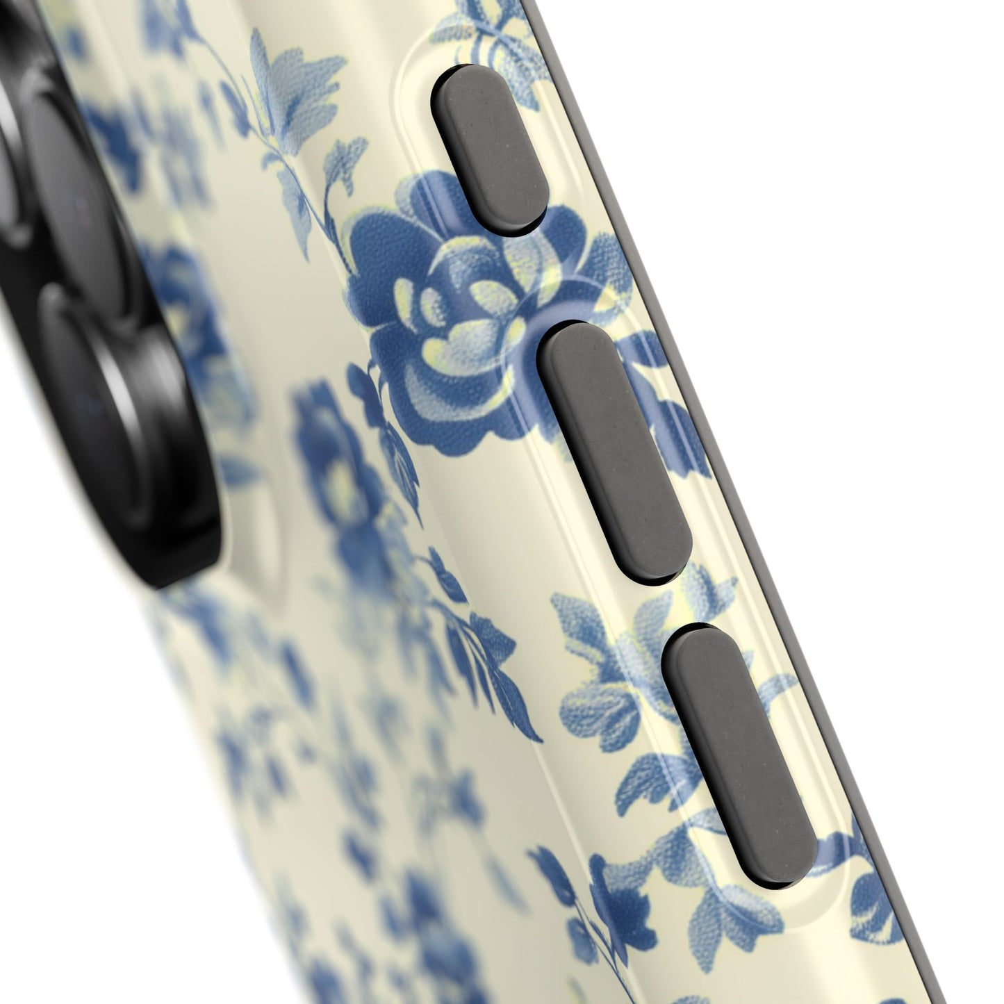 Vintage Toile Floral Pattern Design iPhone Case