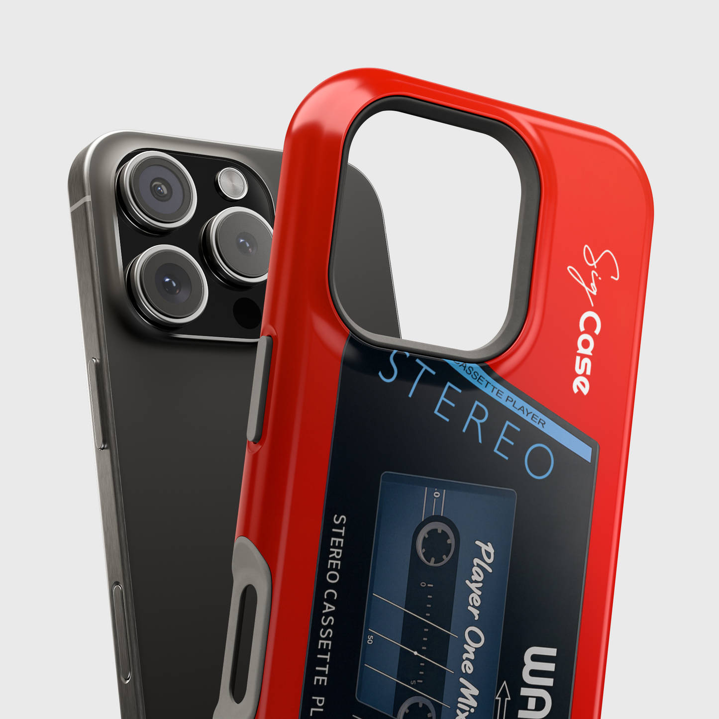 Classic Walkman Design iPhone Case