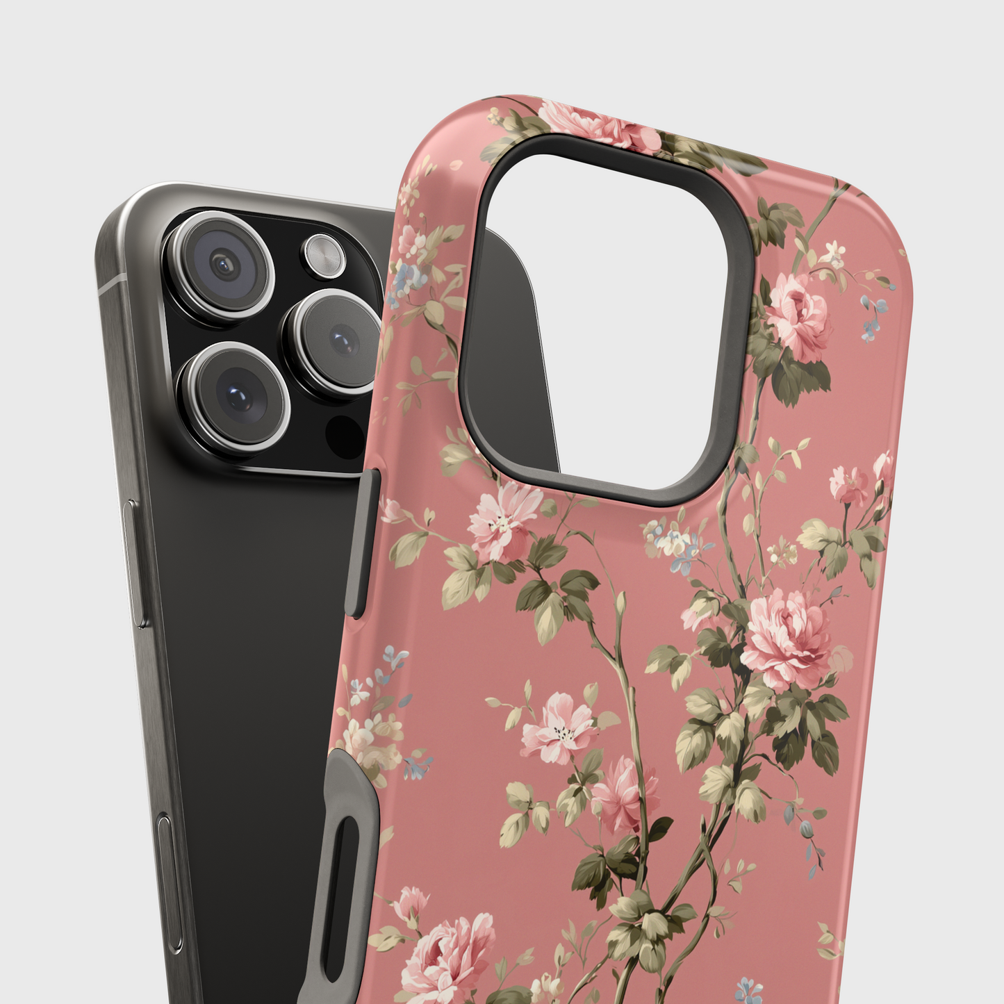 Blush Garden Design iPhone Case
