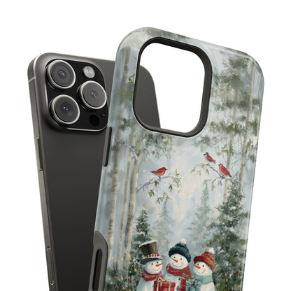 Frosty Friends Design iPhone Case