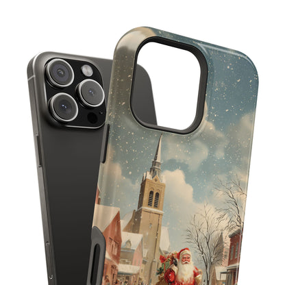 Santa’s Stroll Design iPhone Case