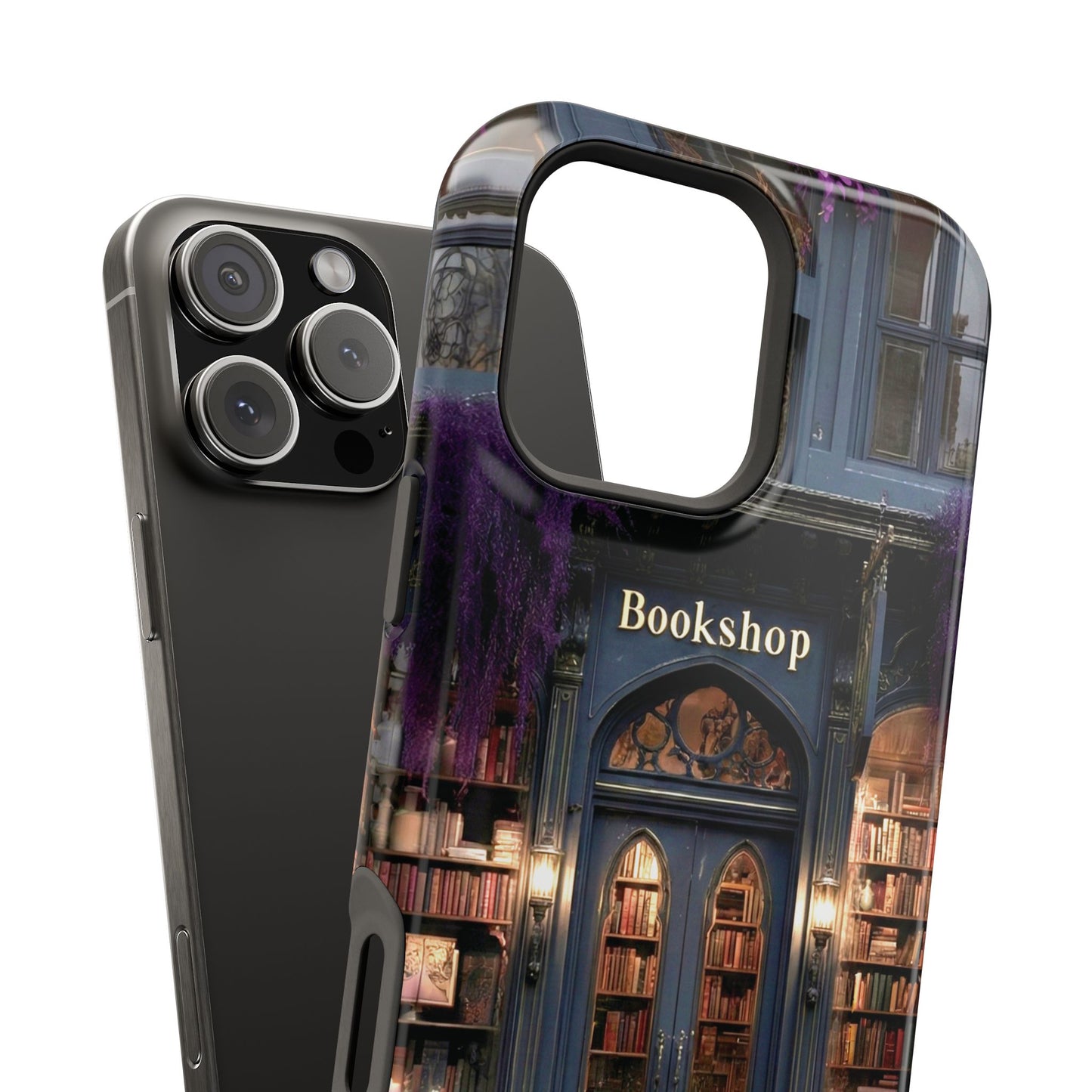 The Midnight Bookshop Design iPhone Case