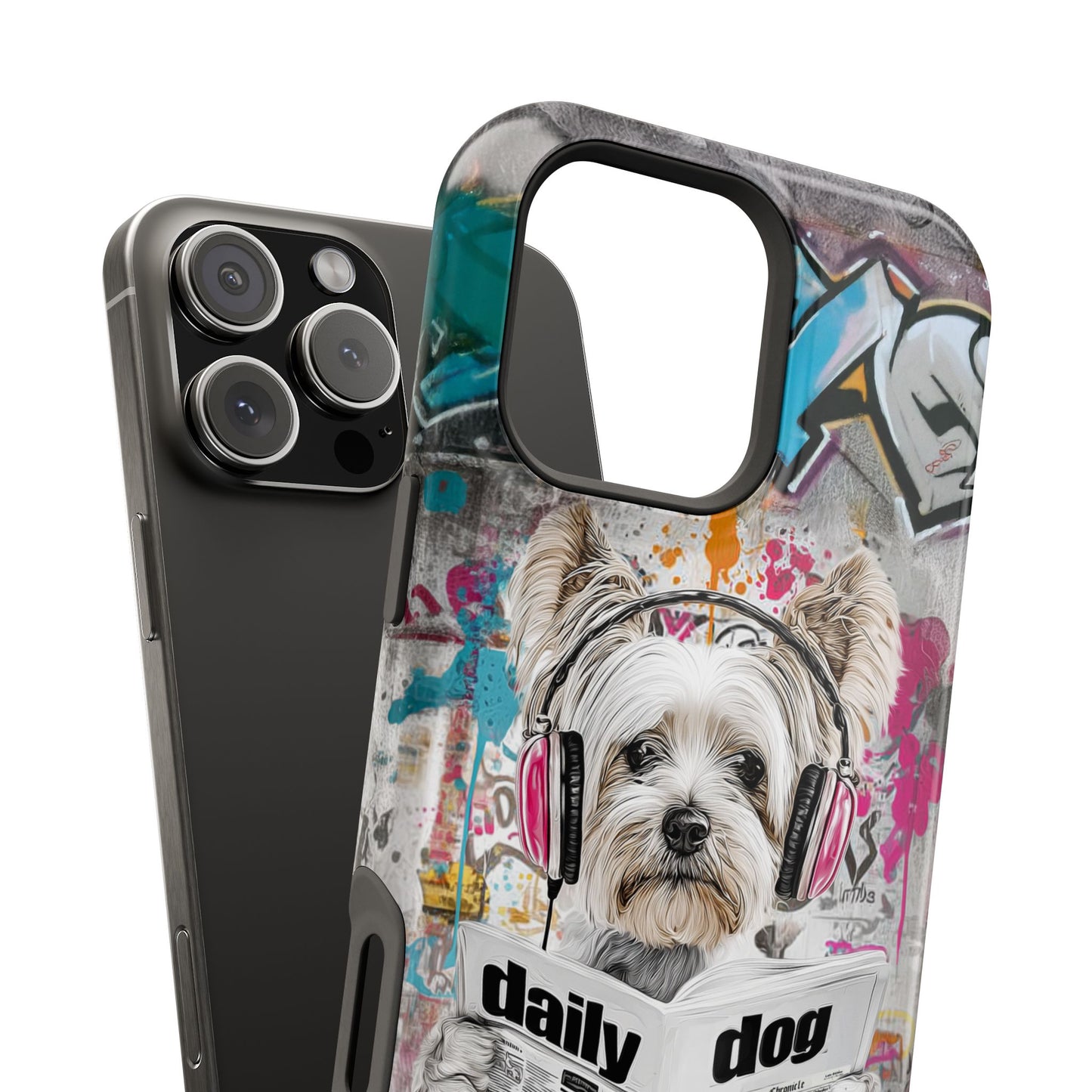 Daily Dog Beats (Yorkshire) Design iPhone Case