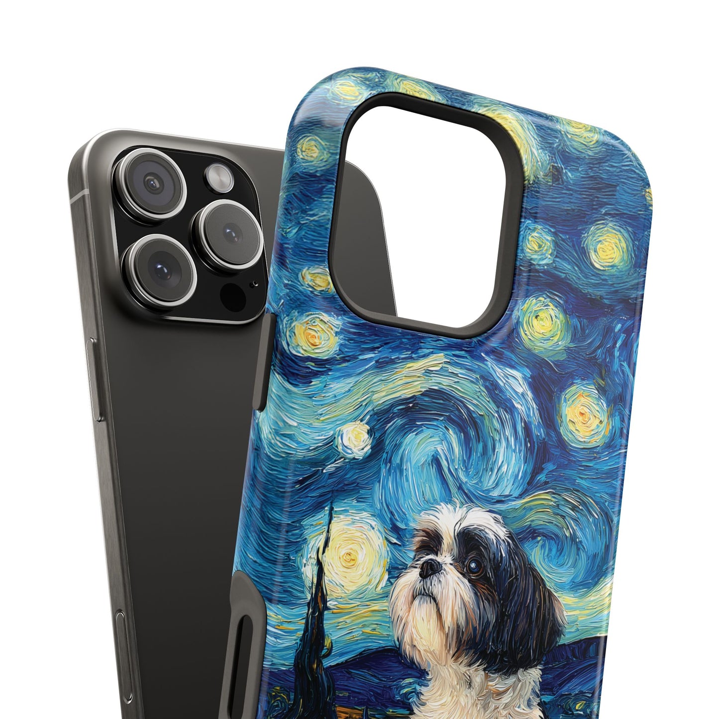 Barky Night (Shih Tzu) Design iPhone Case