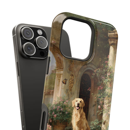 The Royal Golden Guardian Design iPhone Case