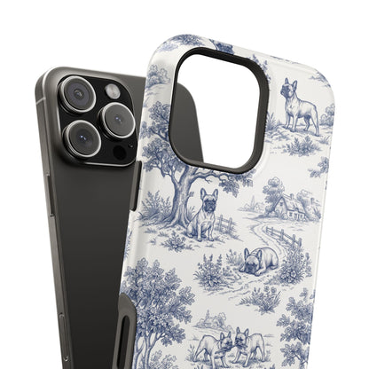 Toile de Frenchie Design iPhone Case