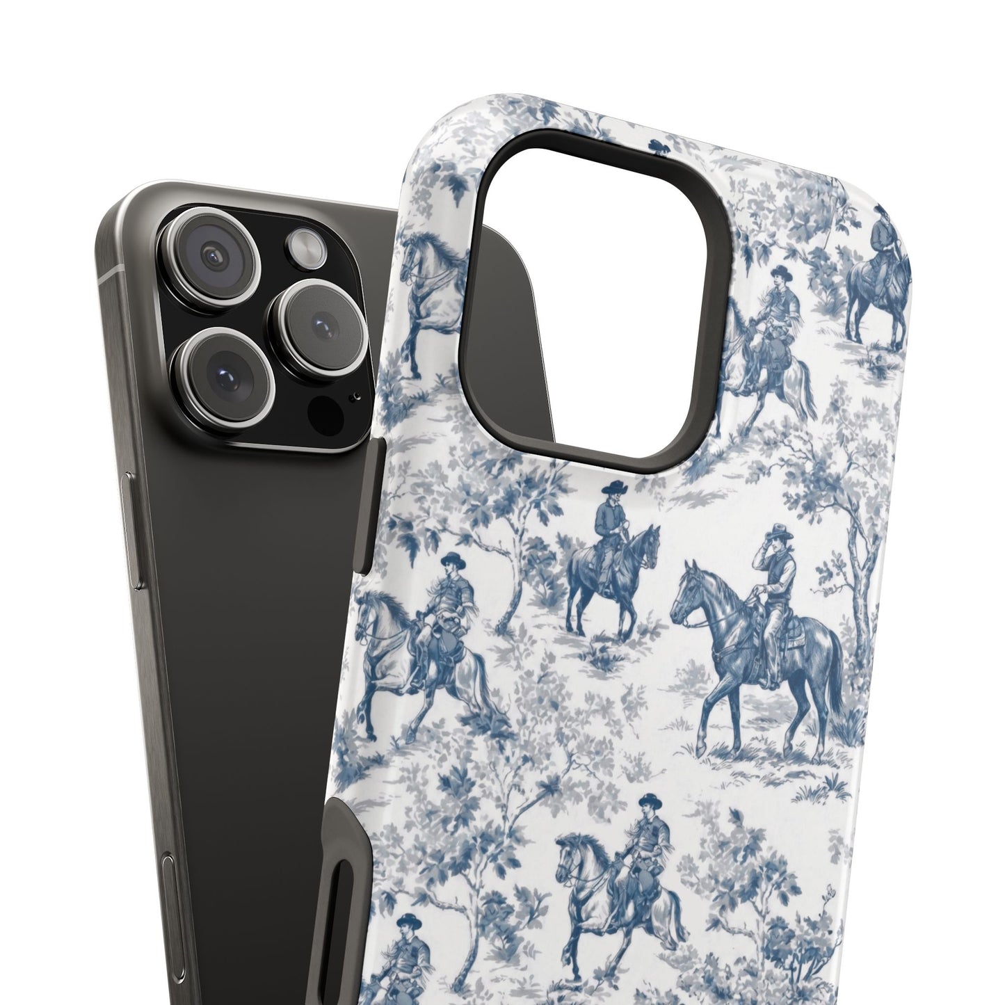 Toile de Cowboy Design iPhone Case
