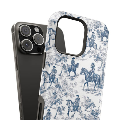 Toile de Cowboy Design iPhone Case