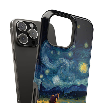 Prairie Nocturne Design iPhone Case