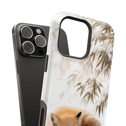The Sleeping Kitsune Design iPhone Case