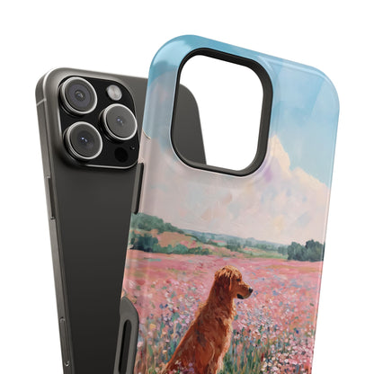 The Golden Meadow Design iPhone Case
