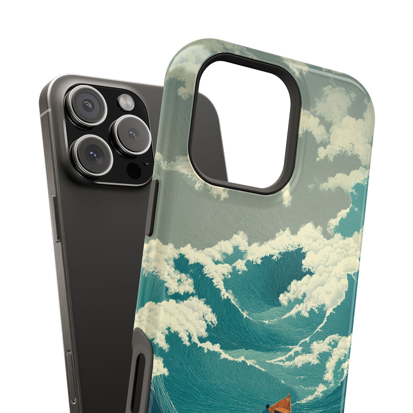 The Great Swell – Ukiyo-e Wave Design iPhone Case