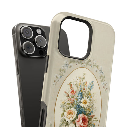 The Classic Rose Cameo – Vintage Floral Design iPhone Case