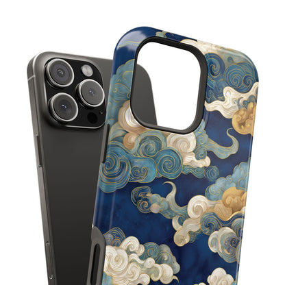 The Twilight Gradient – Celestial Cloud Design iPhone Case