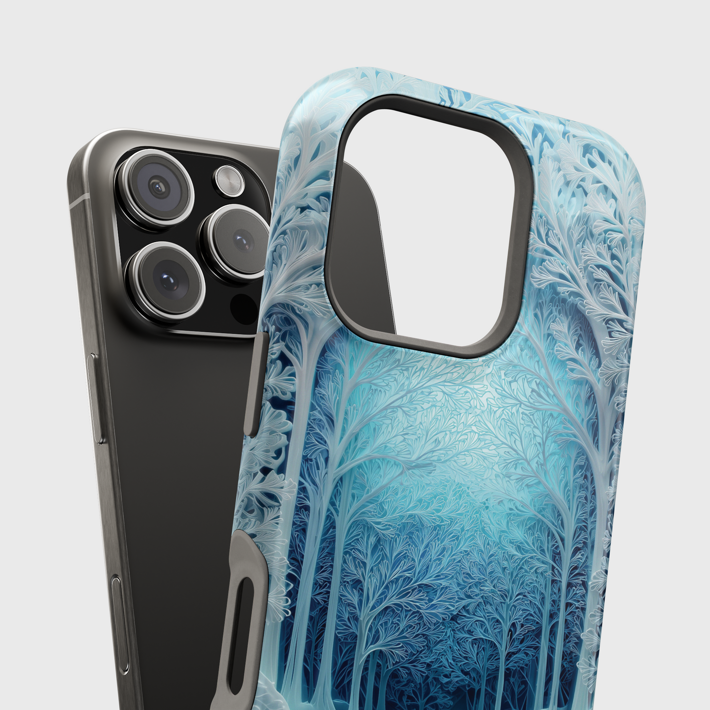 Enchanted Winter Forest Design iPhone Case