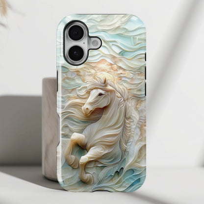 Celestial Stallion Design iPhone Case