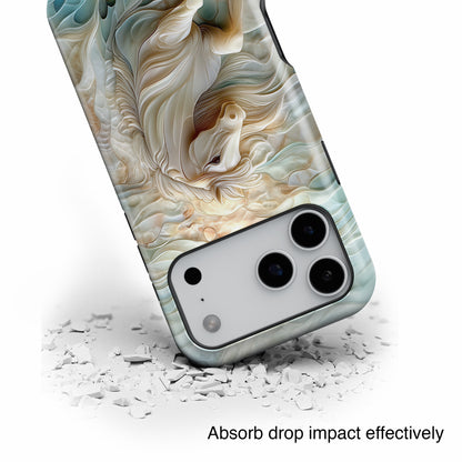Celestial Stallion Design iPhone Case