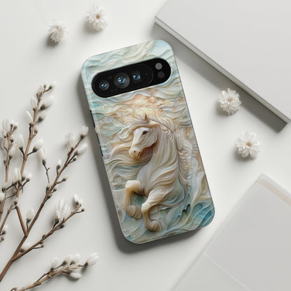 Celestial Stallion Design Phone Case for Google Pixel