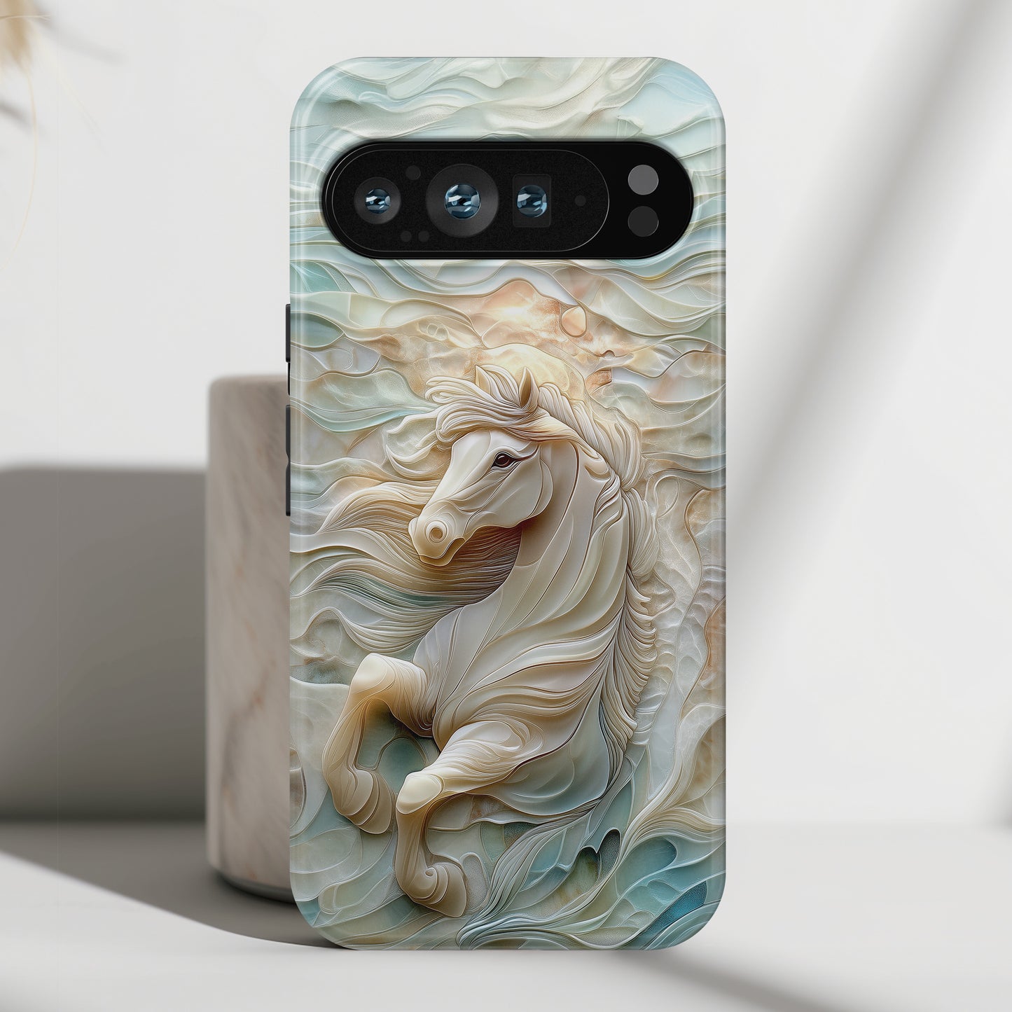 Celestial Stallion Design Phone Case for Google Pixel
