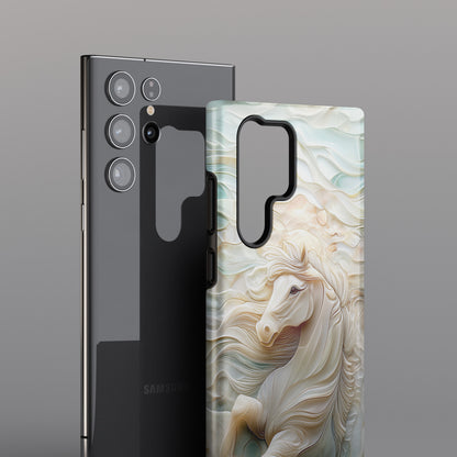 Celestial Stallion Design Phone Case for Galaxy S series Phones