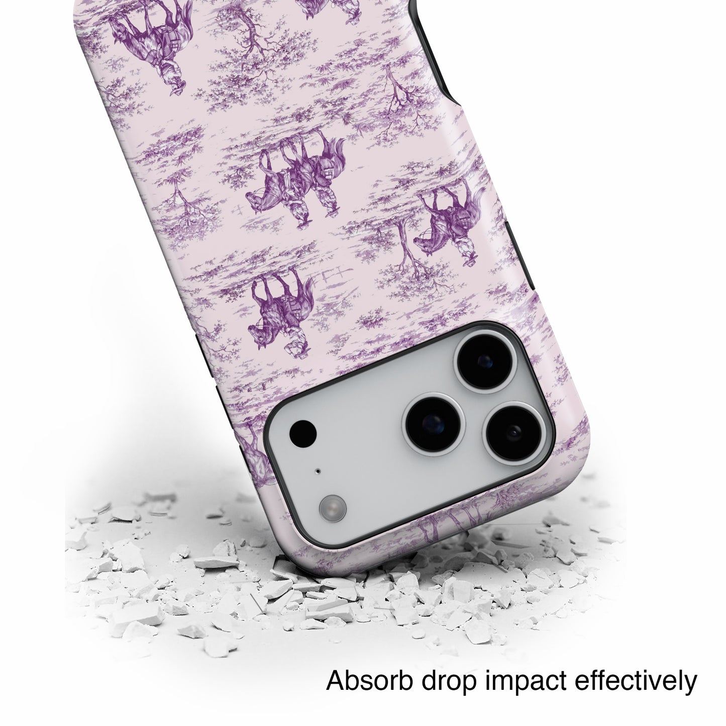 Toile de Cowgirl Design iPhone Case