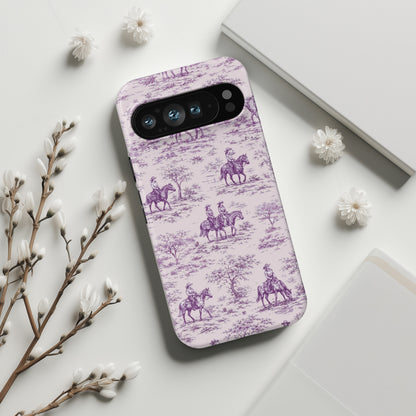Toile de Cowgirl Design Phone Case for Google Pixel