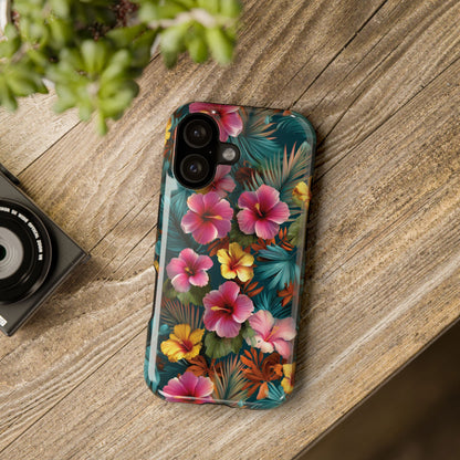 The Moody Oasis – Dark Tropical Design iPhone Case