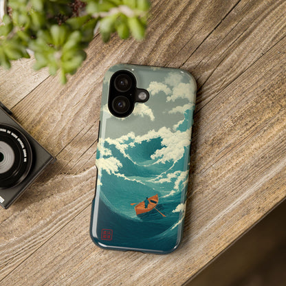 The Great Swell – Ukiyo-e Wave Design iPhone Case