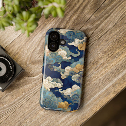 The Twilight Gradient – Celestial Cloud Design iPhone Case
