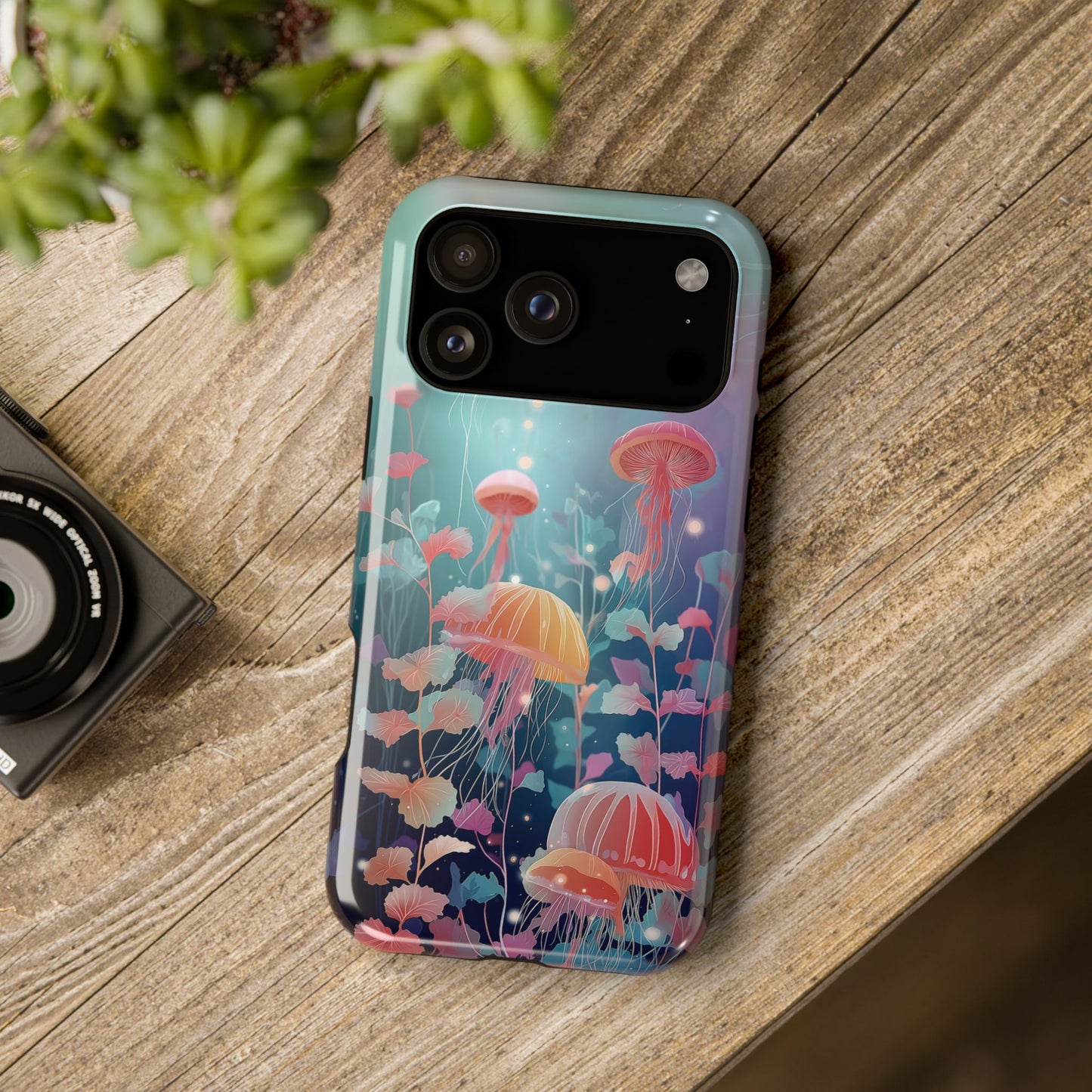 Ethereal Jellyfish Design iPhone Case