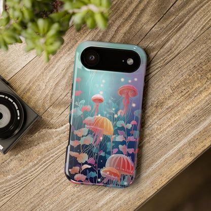 Ethereal Jellyfish Design iPhone Case