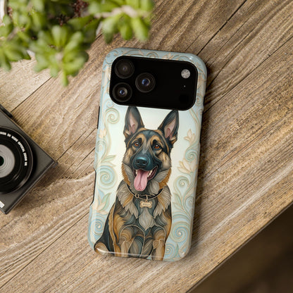 The Elegant Filigree – Custom Pet Portrait iPhone Case