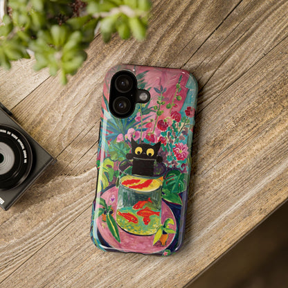 The Fauvist Feline – Fine Art Parody Design iPhone Case