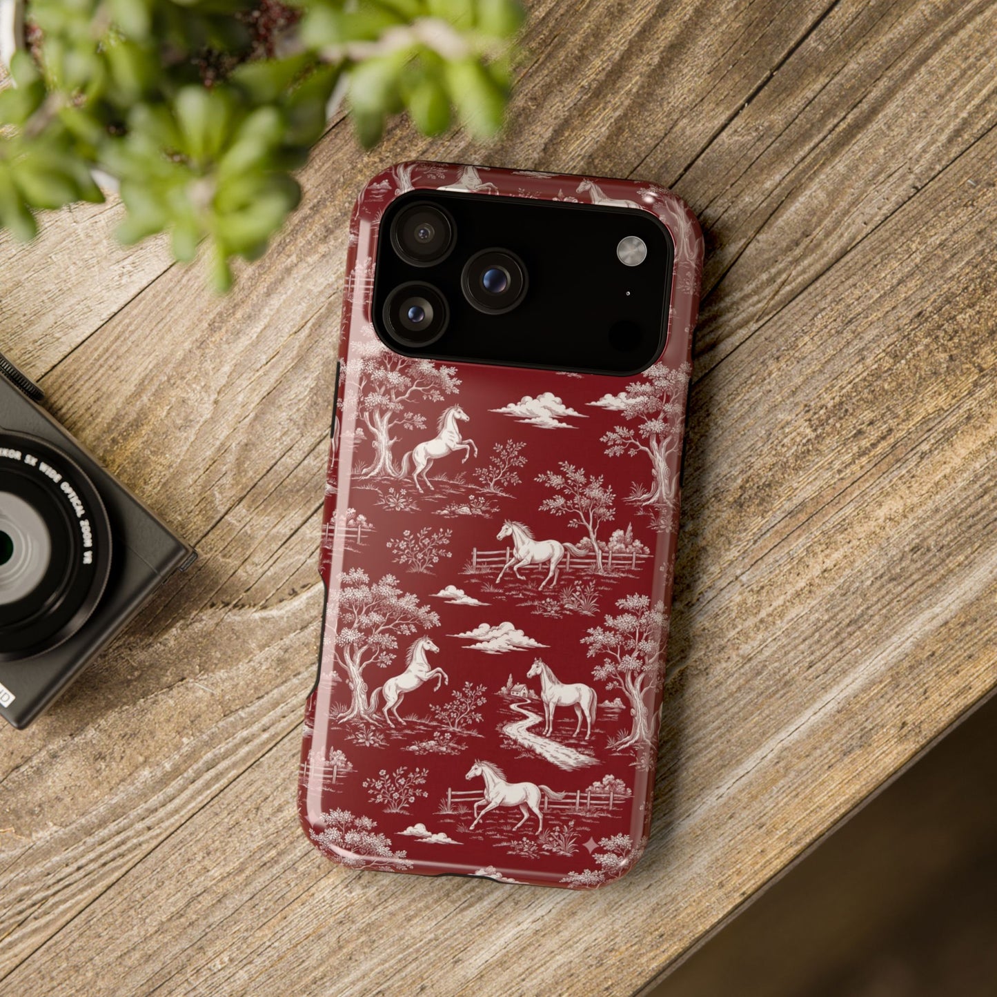 Toile de Cheval Design iPhone Case