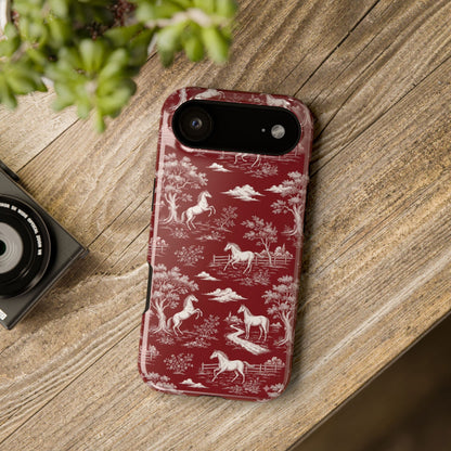 Toile de Cheval Design iPhone Case