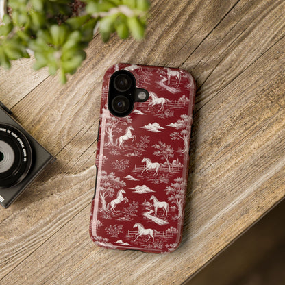 Toile de Cheval Design iPhone Case