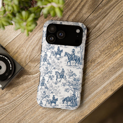 Toile de Cowboy Design iPhone Case