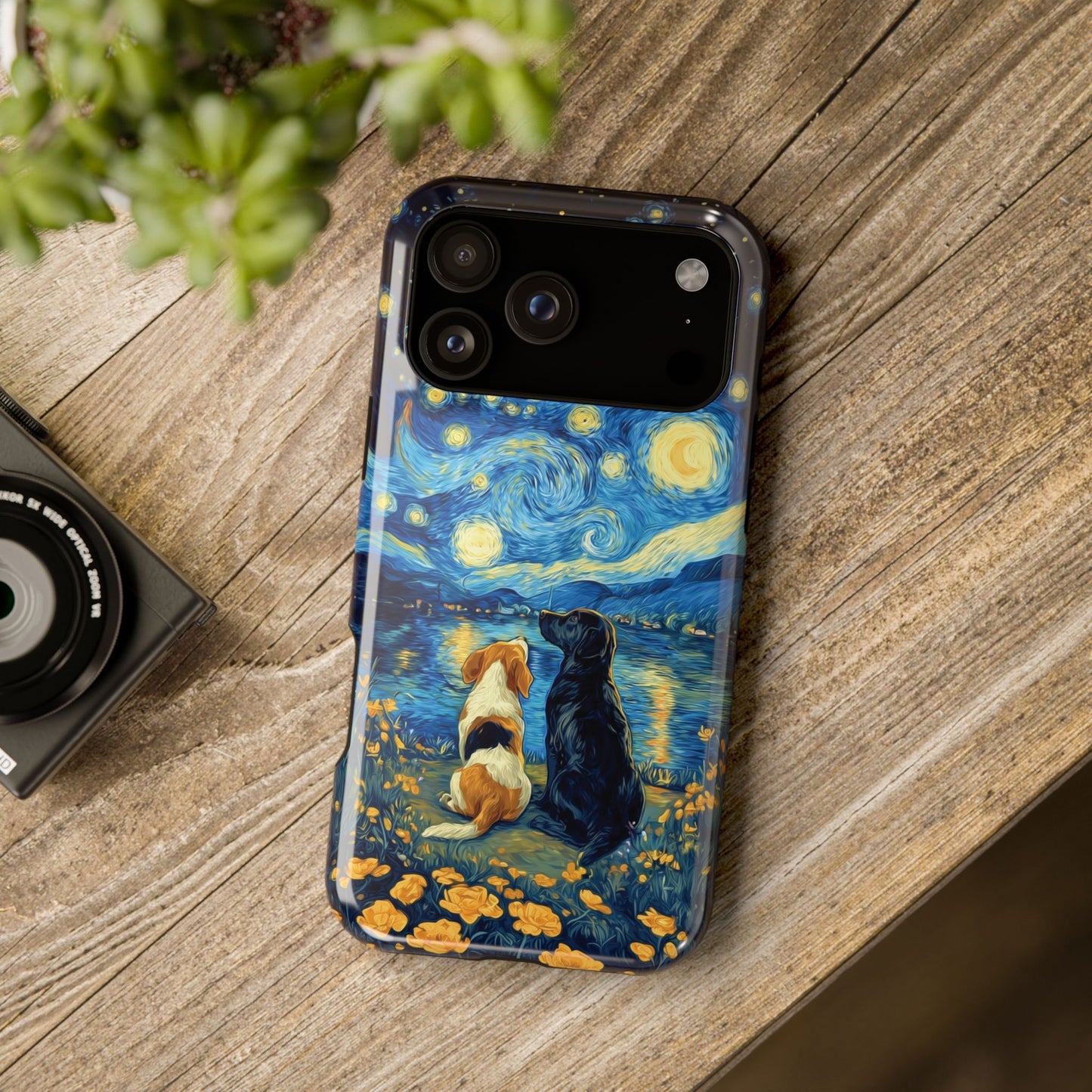 Cosmic Companions Design iPhone Case